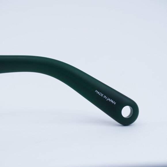 Jacquemus CABANA JAC/86 C3 Sunglasses Matte Green Square Frame, Green Lenses main image 6